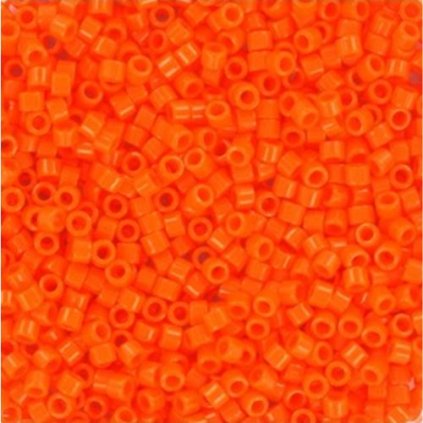 Miyuki Delica 11/0 opaque orange (DB-722)