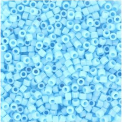 Miyuki Delica 11/0 opaque turquoise blue (DB-725)