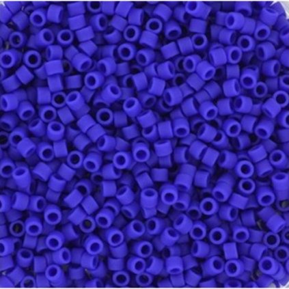 Miyuki Delica 11/0 opaque matte cobalt (DB-756)
