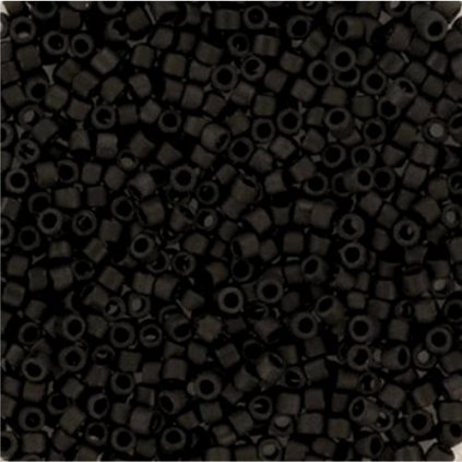 Miyuki Delica 11/0 opaque matte black (DB-310)