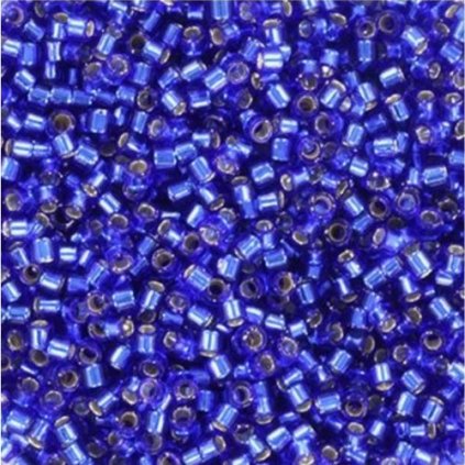 Miyuki Delica 11/0 silverlined cobalt (DB-47)