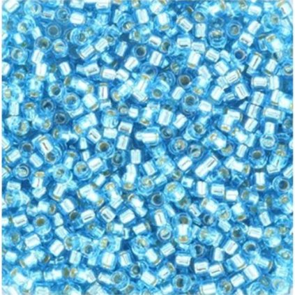 Miyuki Delica 11/0 silverlined ocean blue (DB-1209)