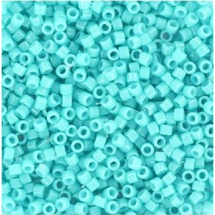 Miyuki Delica 11/0 duracoat opaque dyed underwater blue (DB-2130)