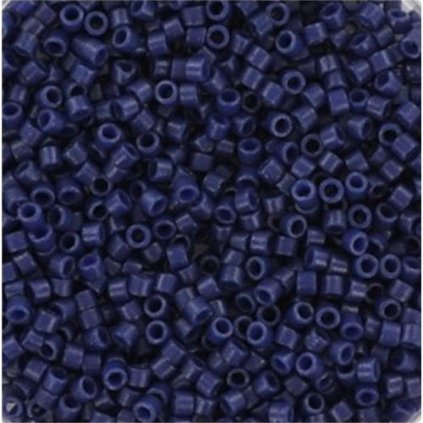 Miyuki Delica 11/0 duracoat opaque dyed navy (DB-2143)