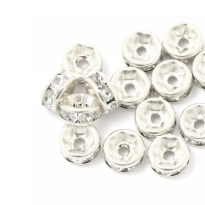 Šatonová rondelka 6/3mm chirurgická ocel