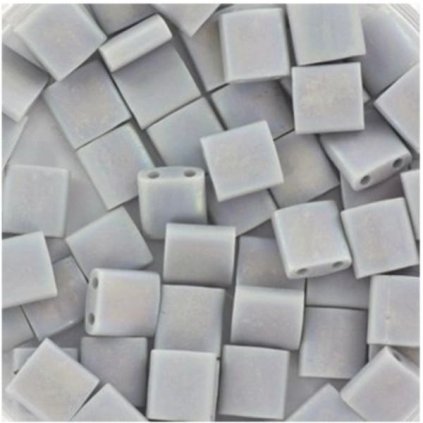 Miyuki Tila 5/5mm opaque matte ab grey (TL-498FR)