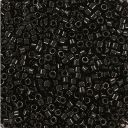 Miyuki Delica 11/0 opaque black (DB-10)