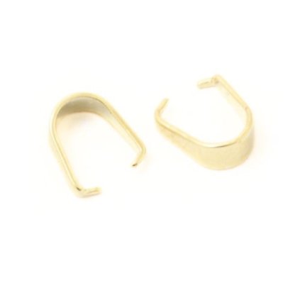 Šlupna 7/3mm chirurgická ocel gold plating 24kt