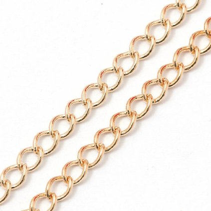 Řetízek adjusta 3,5/5mm chirurgická ocel rose gold