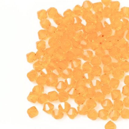 MC perla sluníčko 4mm light orange 90000 (10ks)