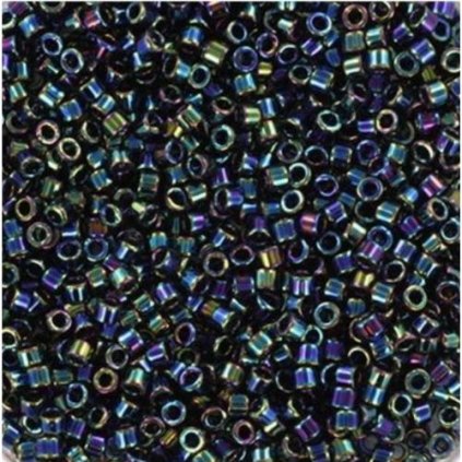Miyuki Delica 11/0 metallic iris blue (DB-5)