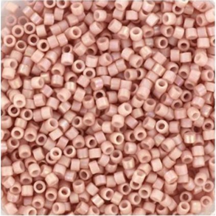 Miyuki Delica 11/0 opaque matte ab pink champagne (DB-1525)