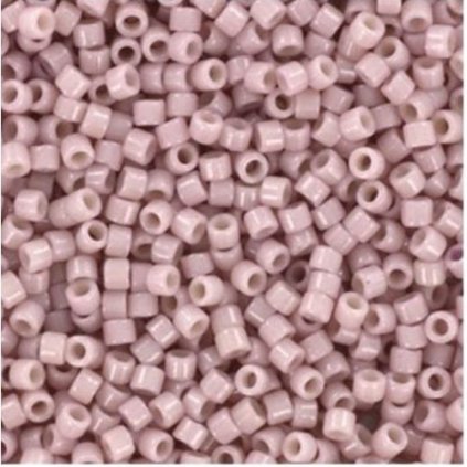 Miyuki Delica 11/0 duracoat opaque dyed soft baby pink (DB-2361)