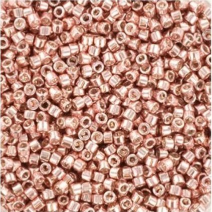 Miyuki Delica 11/0 galvanized blush (DB-418)