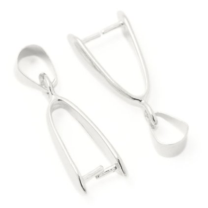 Šlupna 20/9mm rhodium
