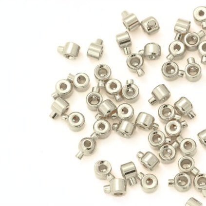 Stoper zamačkavací váleček 4/3mm platina