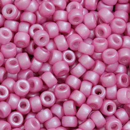 MATUBO Round 8/0 Pearl Shine Light Fuchsia