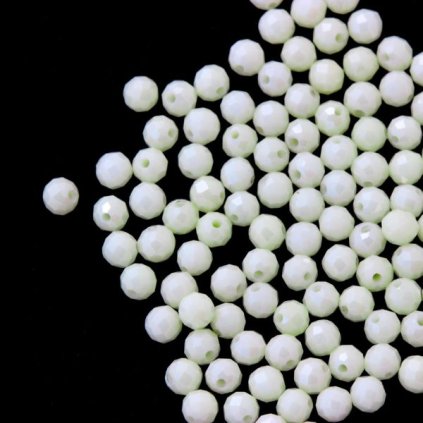 Kubická Zirconie 3mm broušená lemon sytá (10ks)