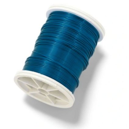 Dekorační drátek 1mm/6m tmavě modrá
