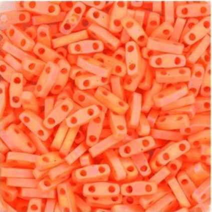 Miyuki Quarter Tila 5/1,2mm opaque matte ab orange (QTL-406FR)