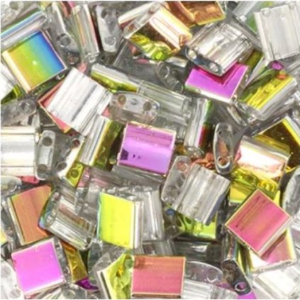 Miyuki Tila 5/5mm coating crystal vitrail (TL-4552)