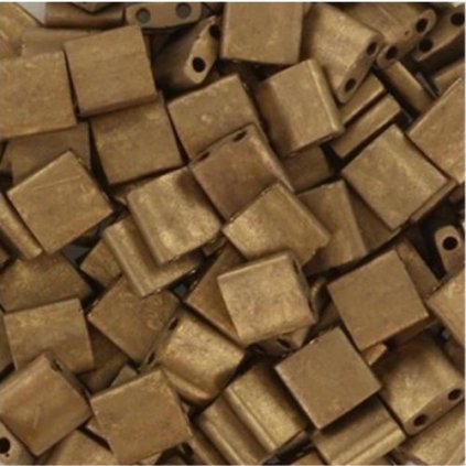 Miyuki Tila 5/5mm metallic matte dark bronze (TL-2006)