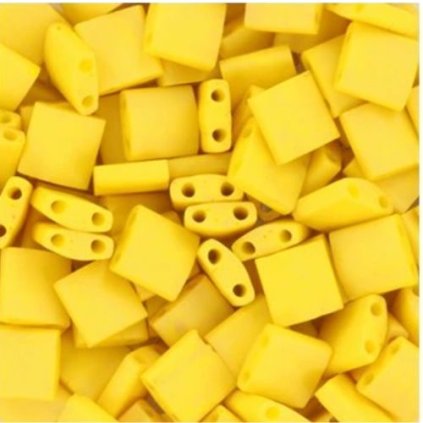 Miyuki Tila 5/5mm opaque matte canary (TL-2311)