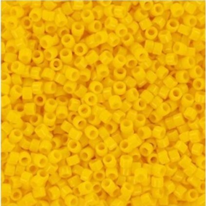 Miyuki Delica 11/0 opaque canary (DB-1132)