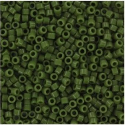 Miyuki Delica 11/0 opaque avocado (DB-1135)