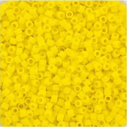 Miyuki Delica 11/0 opaque matte canary (DB-1582)