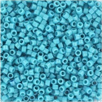 Miyuki Delica 11/0 duracoat opaque dyed azure (DB-2133)