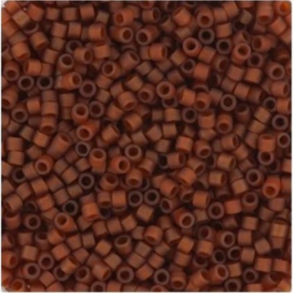 Miyuki Delica 11/0 transparant matte rootbeer (DB-2403)