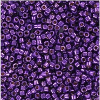 Miyuki Delica 11/0 duracoat galvanized purple orchid (DB-2502)