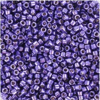 Miyuki Delica 11/0 duracoat galvanized lilac night (DB-2510)