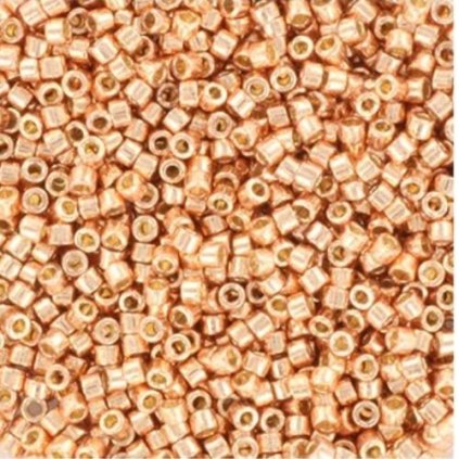 Miyuki Delica 11/0 duracoat galvanized rose gold (DB-2518)
