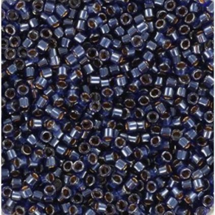 Miyuki Delica 11/0 lined luster cobalt (DB-278)