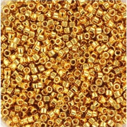 Miyuki Delica 11/0 24kt gold plated (DB-31)