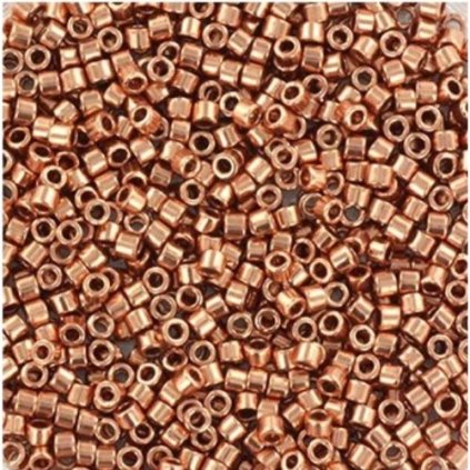 Miyuki Delica 11/0 plated copper (DB-40)