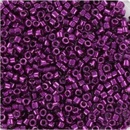 Miyuki Delica 11/0 galvanized dark magenta (DB-463)