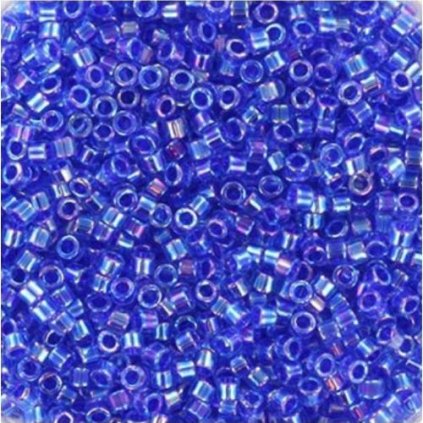 Miyuki Delica 11/0 lined ab cobalt sapphire (DB-63)