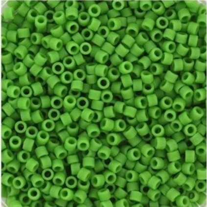 Miyuki Delica 11/0 opaque matte green (DB-754)