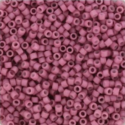 Miyuki Delica 11/0 opaque dyed sf antique rose (DB-800)