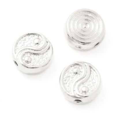 Korálek Jin Jang 7/3mm chirurgická ocel