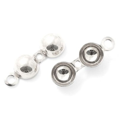 Kalota 5mm s očkem Ag925 rhodium