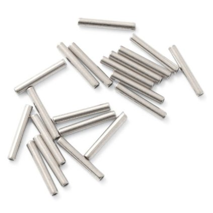 Korálek váleček 10/1,5mm Ag925 rhodium