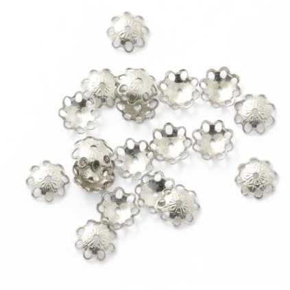 Kaplík 6mm Ag925 rhodium