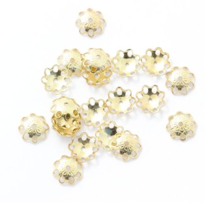 Kaplík 6mm Ag925 gold plating 24kt