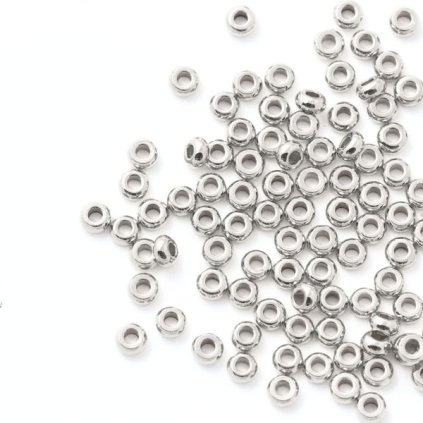 Rondelka kovová 3/1,5mm chirurgická ocel