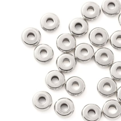 Mezidíl rondelka 6/2mm chirurgická ocel