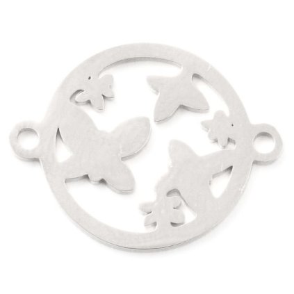 Mezidíl motýlci 20/16mm chirurgická ocel